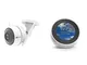 Echo Spot bianco + EZVIZ ezTube 1080P Telecamera di Sicurezza con Night Vision, Difesa Att...