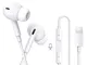 Auricolari In-Ear Cuffie per iPhone 11, Auricolare stereo HiFi per iPhone 7, Isolamento de...