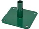 VERDEMAX 8550 graticcio Base in Acciaio per sostenere Pole – Verde