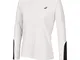 Babolat, Core Longsleeve Damen-Weiß, Braun, XL, Oberbekleidung Donna, Bianco