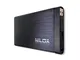 Nilox DH0002BKALUSB Box Vuoto per Hard-Disk SATA da 2.5", Nero, Unisex