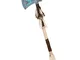 Boland 44143 - Ascia indiana Tomahawk, 45 cm, ascia da battaglia, pellerossa, paleface, as...