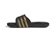 adidas Adissage Slides, Ciabattine Unisex - Adulto, Core Black Gold Met Core Black, 43 1/3...