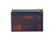 CSB AGM Batteria al piombo 12 V 9,3 Ah UPS12460 F2F1 estremamente corrente AGM, compatibil...