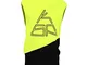 KSP Quickdry Tank Lycra Smanicata con Foro Trapezio Taglia XL per Kitesurf Windsurf Kite