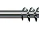 Spax verleges chraube 4.5 X 60 filetto parziale Torx 20 Wirox di argento, 500 pezzi, 54101...