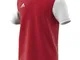 adidas ESTRO 19, Maglia da Calcio A Maniche Corte Unisex-Adulto, Power Red, XL