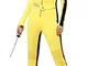 SMIFFYS Smiffy's Licenza ufficiale Disfraz de Kill Bill Vol.1 & Vol.2, Amarillo, con traje...