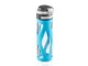 Leifheit Flip Borraccia vetro 600 ml, Borraccia acqua a chiusura ermetica e resistente al...