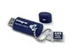 Integral 64GB Crypto Dual unità flash USB USB tipo A 3.0 (3.1 Gen 1) Blu