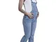 Wash Clothing Company Grace Salopette Premaman - Lavato Chiaro Salopette Donna Denim palew...