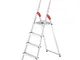 Hailo 8160-407 L60 DL sicurezza Steps 4 Passo Certificato 150 kg