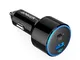 Anker Caricatore USB C per auto PowerDrive Speed+ 2 Type C per auto, 49 W Power Delivery c...