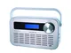Majestic DAB 843 - Radio DAB/DAB+/FM, display LCD, Ingresso AUX-IN, presa cuffie, sveglia...