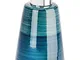 WENKO Dispenser sapone Pottery petrolio ceramica Capacità: 0.36 l, Ceramica, 8 x 17.5 x 8...