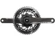 SRAM guarnitura Red AXS pedivella 172,5mm corone 48-35 12 velocità Dub Unisex Adulto, Nero...