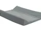 Jollein 022-503-65293 - Rivestimento per fasciatoio Brick velvet Storm, grigio 50 x 70 cm