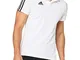 adidas TIRO 19 Cotton, Polo Uomo, White/Black, L