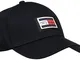 Tommy Hilfiger Cappello logata AM0AM07664 in tessuto Black Cappello da utilizzare in tutte...