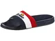 Ellesse Borgaro, Sandali a Punta Aperta Uomo, Multicolore (Dark Blue/White/Red Dk Blu/Wht/...