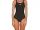 ARENA - W Team Fit Racer Back One Piece, Costume sportivo Donna, Nero (Black), 48 IT