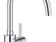 GROHE Miscelatore Monocomando per Lavello, Grigio (Cromo) 32843002