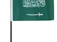 FlagSuperstore - Bandiera dell'Arabia Saudita, misura piccola, 15,2 x 10,2 cm