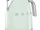 Smeg, Bollitore Elettrico KLF03PGEU 1,7L, Filtro Anticalcare Lavabile, Autospegnimento di...