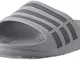 Adidas Duramo Slides, Ciabatte Uomo, Grigio (Clear Onix/Grey/Clear Onix), 51 EU