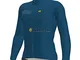 ALE Giubbino Solid Block, Blu, M