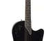 Ovation Applause Chitarre Elettroacustiche Mid Cutaway black AE44II-5, Nero