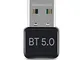 Adattatore Bluetooth, trasmettitore Bluetooth per PC – Adattatore Dongle 5.0 Bluetooth per...