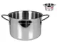 Home Inox Ecopoint Cm22 Pentole E Preparazione Cucina, Acciaio Inossidabile, 11 Litri