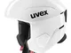 uvex invictus, casco da sci robusto unisex, aerazione ottimizzata, imbottitura per le guan...