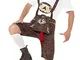 Smiffys Costume Brad Wurst, con Pantaloni Bavaresi, Camicia e Cappello - M