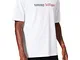 Tommy Hilfiger CN SS Tee Logo Top Pigiama, Bianco, Large (Taglia Unica:) Uomo