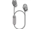 Urbanears Jakan Cuffie Bluetooth Magnetiche, Grigio (Ash Grey)