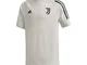 adidas Juve Tee Y, T-Shirt Unisex Bambini, Orbit Grey/Legend Ink, 910Y