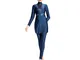 Meijunter Costume da Bagno Musulmano Modesto Burkini - Pantaloni da Bagno da Donna Hijab F...