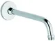 Grohe 27406000 Relexa Neutral Braccio A Parete per Soffione Doccia, Sporgenza 218 mm, Crom...