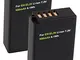 Set di 2 batterie per Nikon Coolpix P950 e P1000, compatibili con Nikon EN-EL20a/EN-EL20 (...