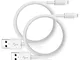 Cavo iPhone, 2M 2Pezzi Cavo Lightning a USB [certificato Apple MFi] Caricatore Cavo iPhone...