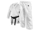 Adidas K220KF Kumite Fighter Gi - Kimono per karate, 150 cm