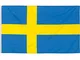 Bandiere di aricona - bandiera della Svezia, resistente alle intemperie con 2 occhielli in...