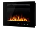 Noble Flame Paris 660 (66 cm/ 26 Canneggio L Nuovo - Camino Elettrico Parete Camino Stufa...