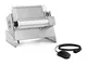 Royal Catering Stendipizza Elettrico Macchina per Stendere Base per Pizza RC-DRM311 (Ø 14-...