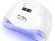 Nobebird Lampada UV LED 54W Essiccatore per Unghie a UV Nuova Versione 2020 con 4 Impostaz...