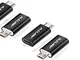 Adattatore da micro USB a USB C [confezione da 4],adattatore micro USB, USB C Micro USB, U...