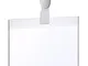 Portabadge in PVC con clip in plastica Durable - 6x9 cm - sigillabile con clip - 8143-19 (...