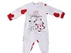 Chicco Tutina con Apertura patello Jersey Milk (1 Mese IT Unisex, 064)